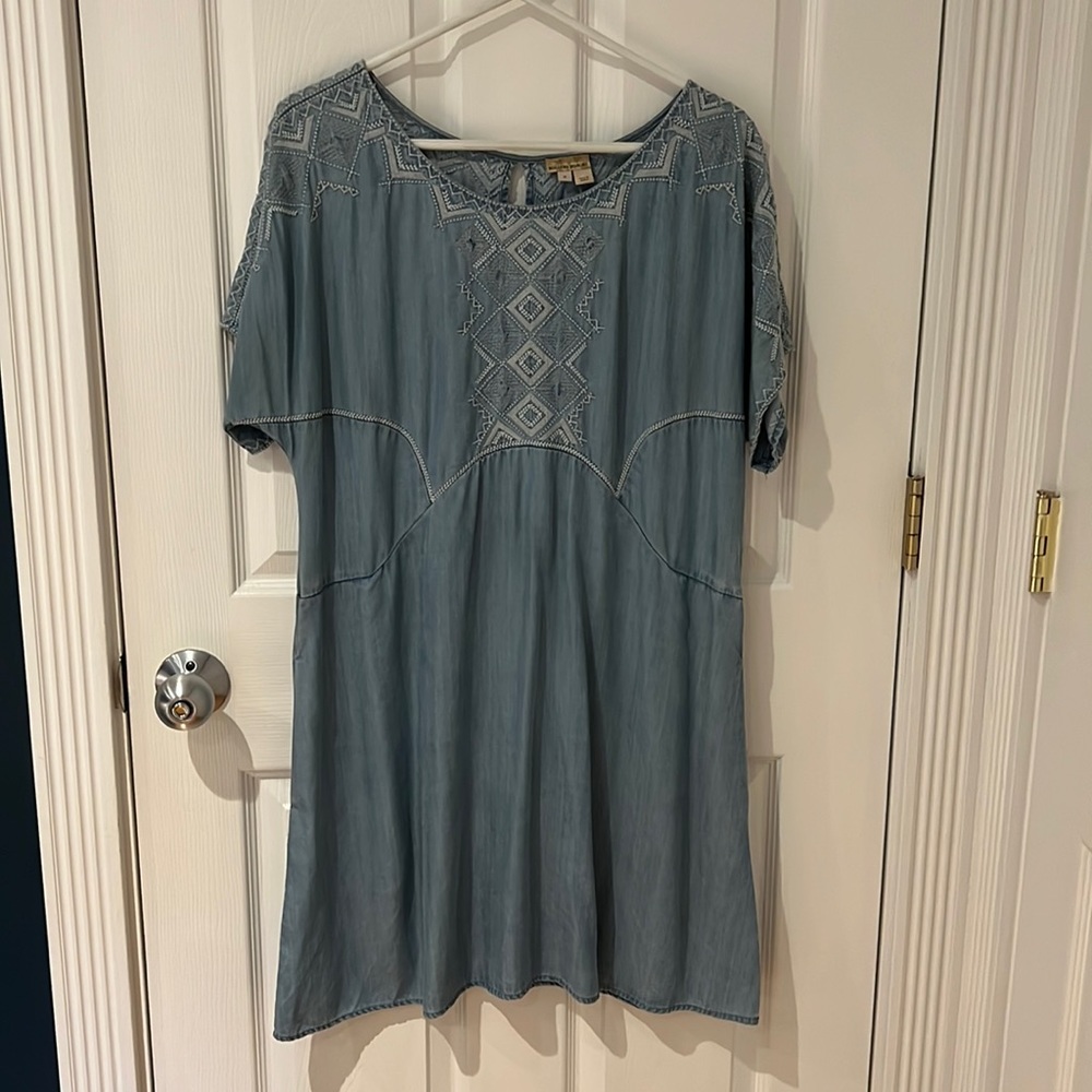 Anthropologie Short Sleeve Dolman Dress